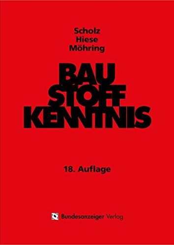 Rolf Möhring - Baustoffkenntnis - Preis vom 30.09.2026 09:01:18 h