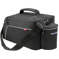 KLICKfix Rackpack Light Gepäckträgertasche mit KLICKfix UniKlip 2 Adapter schwar...