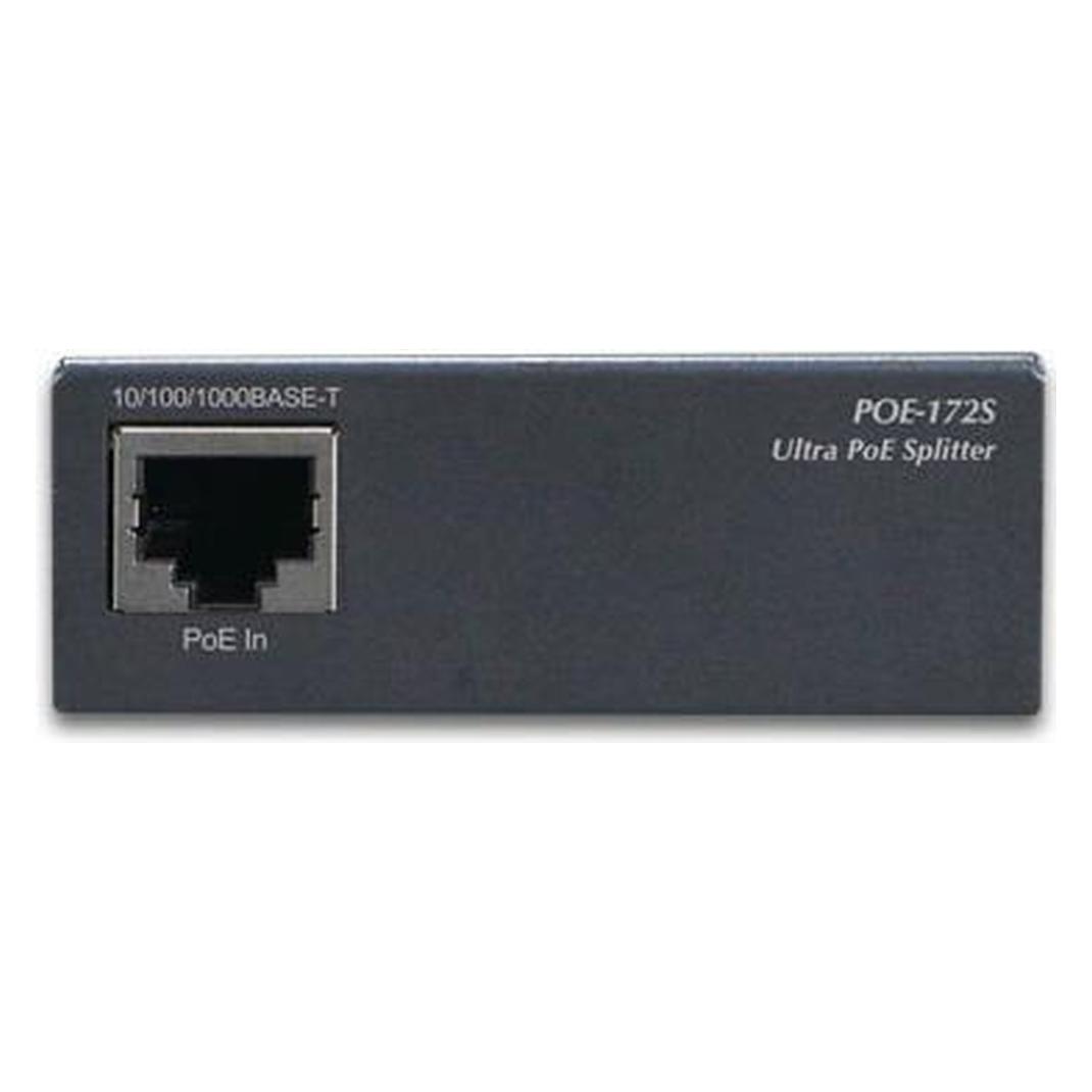 Planet POE-172S Schwarz Energie Über Ethernet (PoE) Unterstützung Netzwerksplitter (2 Ports) (POE-172S)