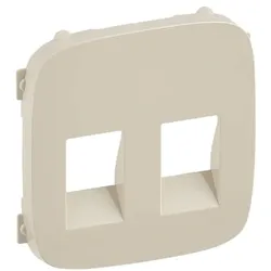 Legrand 755376 Abdeckung f.2-fach Laut- sprecherdose Valena Allure mandelweiß