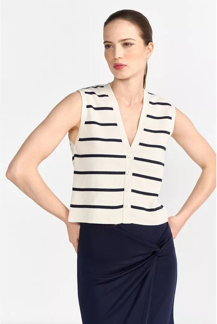 Rich & Royal - Top, für Damen, Ecru, Größe XS