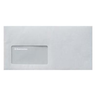 Soennecken Briefumschlag Format des Umschlages: DIN lang Masse: 220 x 110 mm (B x H) (DL, 1000x) (1305)