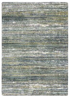 Style Haven Genoa Distressed Gridwork Green/ Blue Area Rug