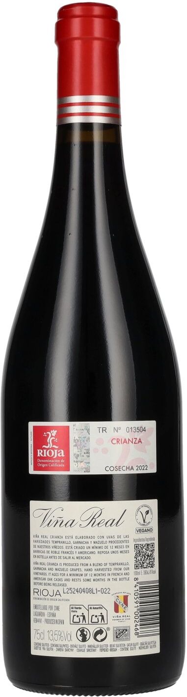Viña Real Rioja Crianza 2022 13,5% Vol. 0,75l