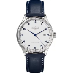 Davosa Executive Classic Vegan 161.456.15.V - weiß,blau - 40mm