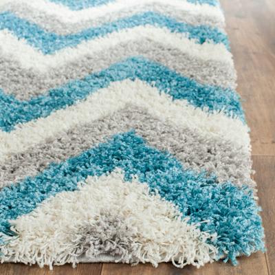 SAFAVIEH Kids Shag Valeryia Nursery Playroom 2-inch Thick Rug