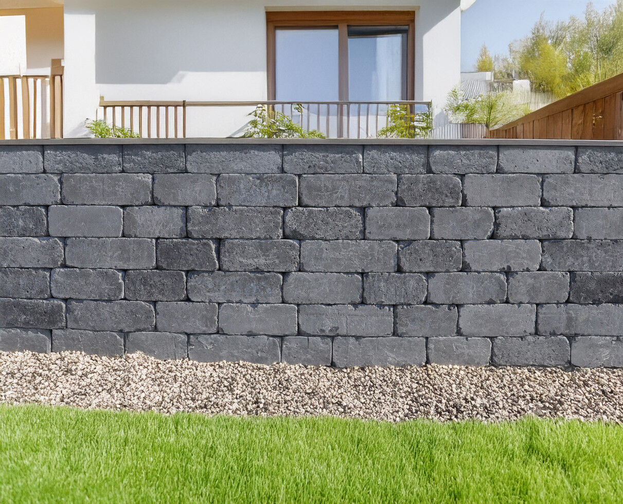EHL Mauerstein Verona Antik 40 x 20 x 14 cm anthrazit