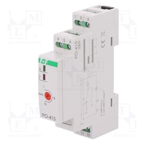 F&R Zeitrelais mit verzögertem Abfall 16A 230V - PO-415 (PO-415)