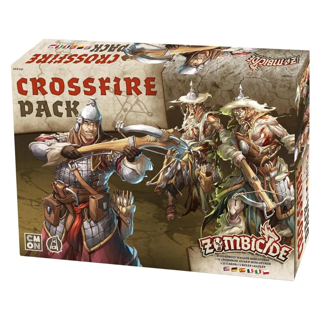 Cmon CMND1260 - Zombicide: White Death - Crossfire Pack (Deutsch, 1 - 6 Spieler) (CMND1260)