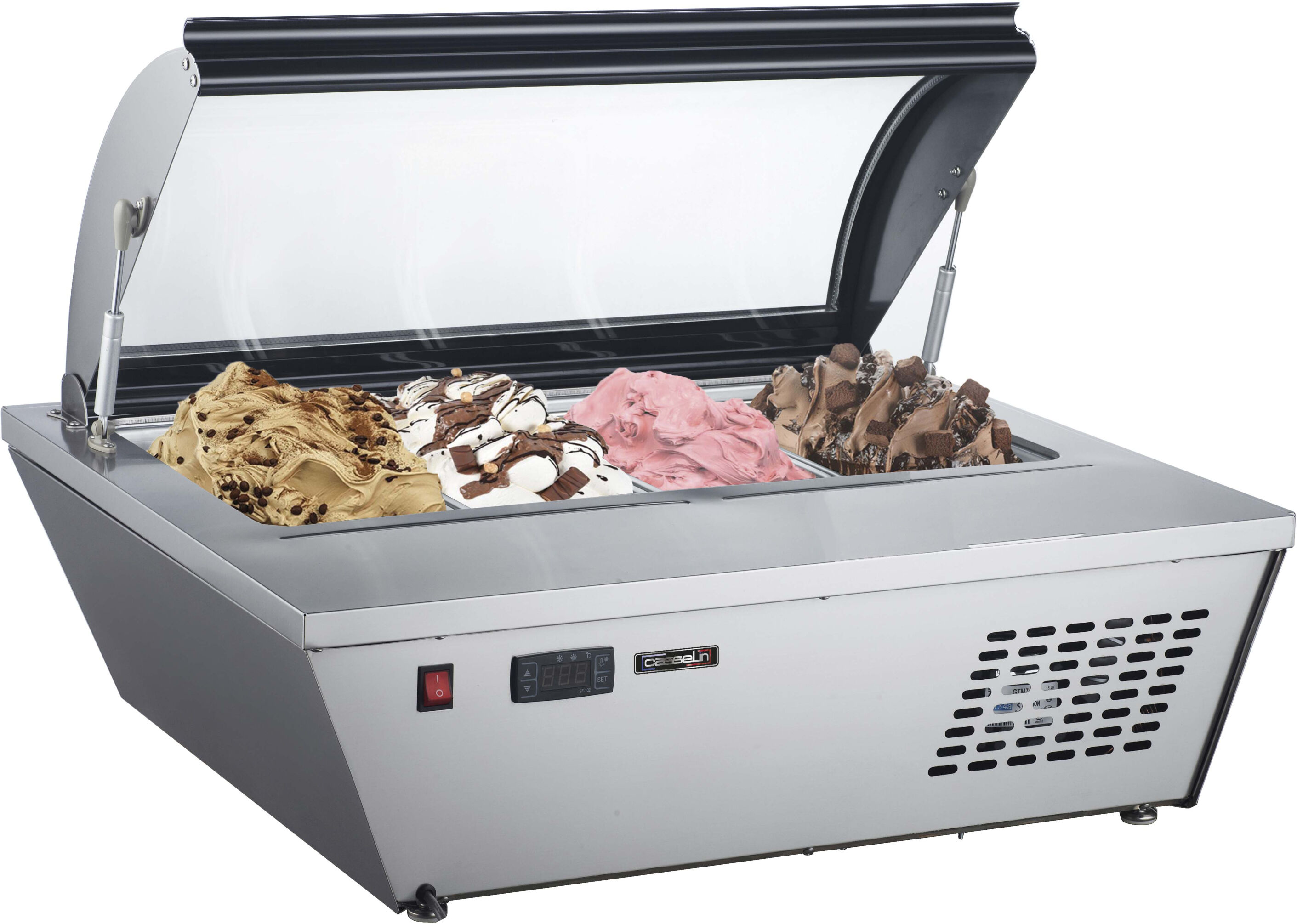 Casselin Vetrina per Gelati 4 x GN 1/3