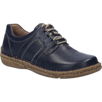 Schnürschuh JOSEF SEIBEL "Neele 44, ocean", Damen, Gr. 44, blau (ocean), Schuhe Schnürschuh