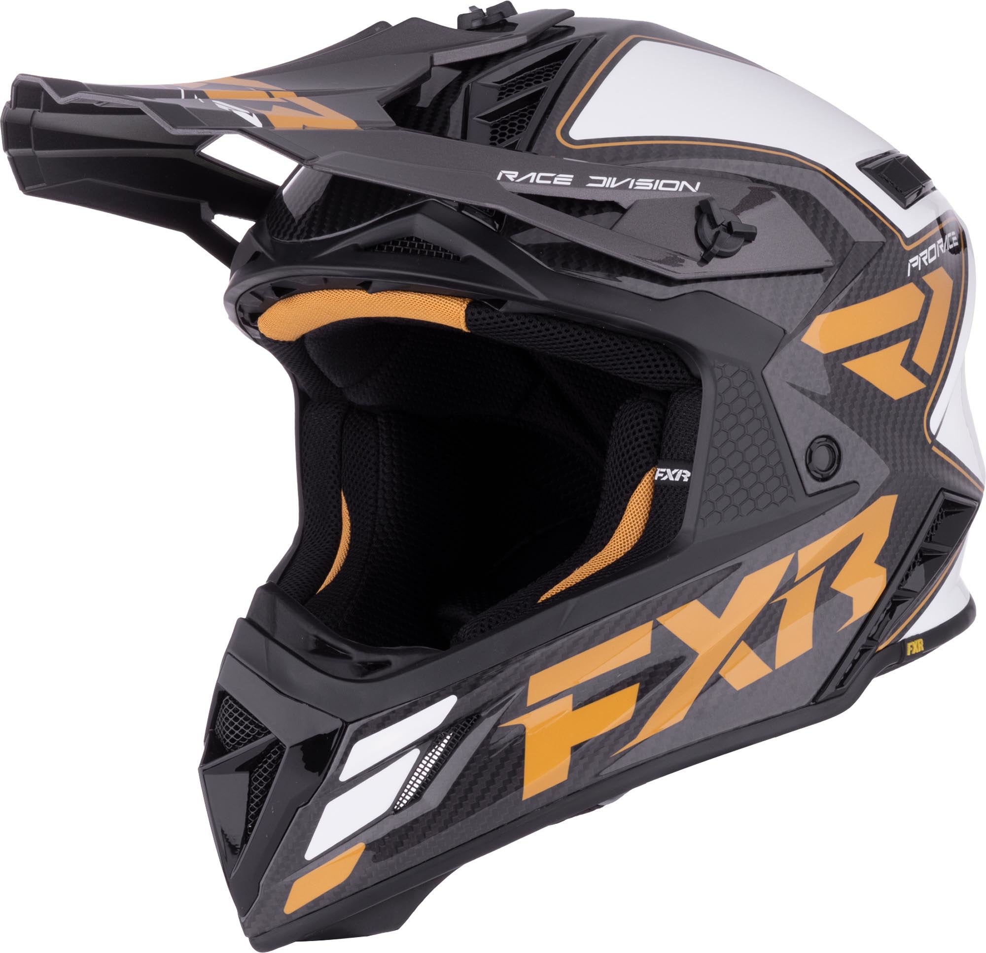 FXR Helium Carbon Motocross Helm 260605-6201-04