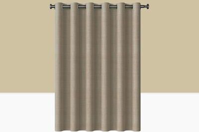LightInthebox Thick Linen Fabric Shower Curtain, Heavy Duty Luxury Decorative Shower Curtains for Bathroom and Bathtubs, Classic Hotel Spa Quality Design, Waterproof Washable