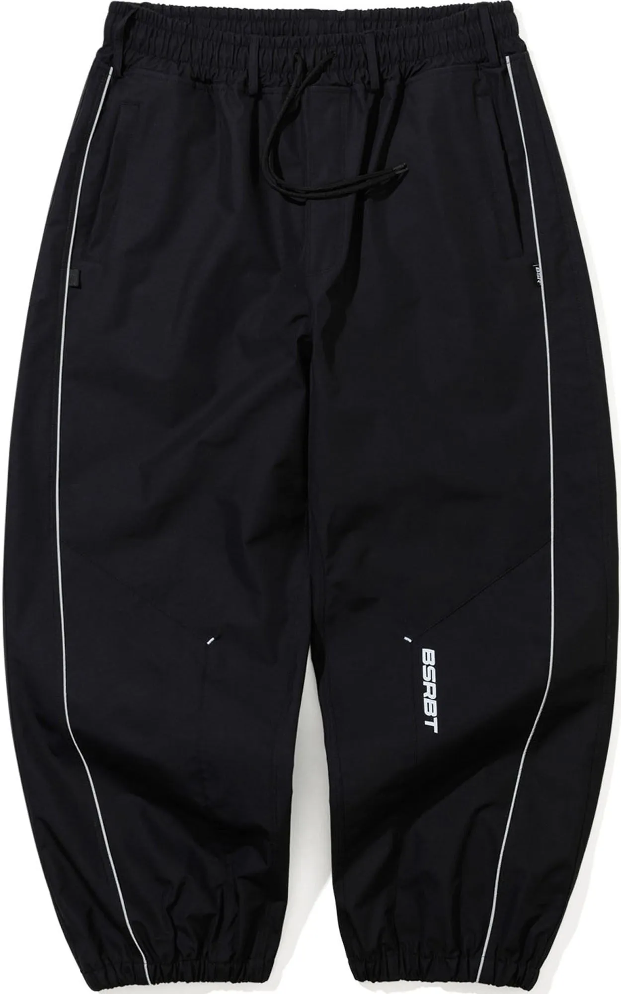 BS RABBIT STREAM LINE 3L SUPER WIDE JOGGER PANTS  - BLACK - Unisex