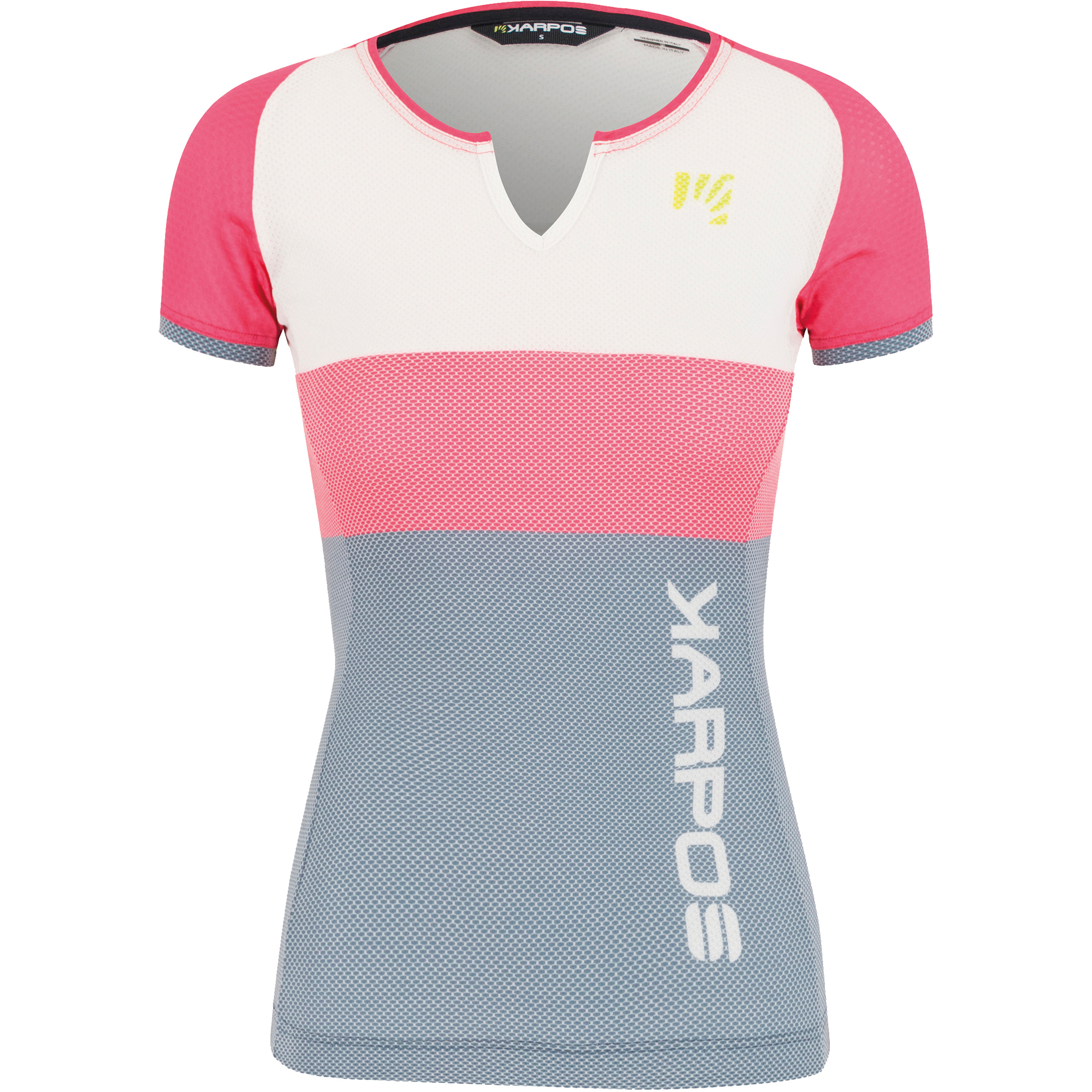 Karpos Moved Evo Damen T-Shirts mehrfarbig Größe XL Trailrunning | Laufen Hautfreundlich Polartec