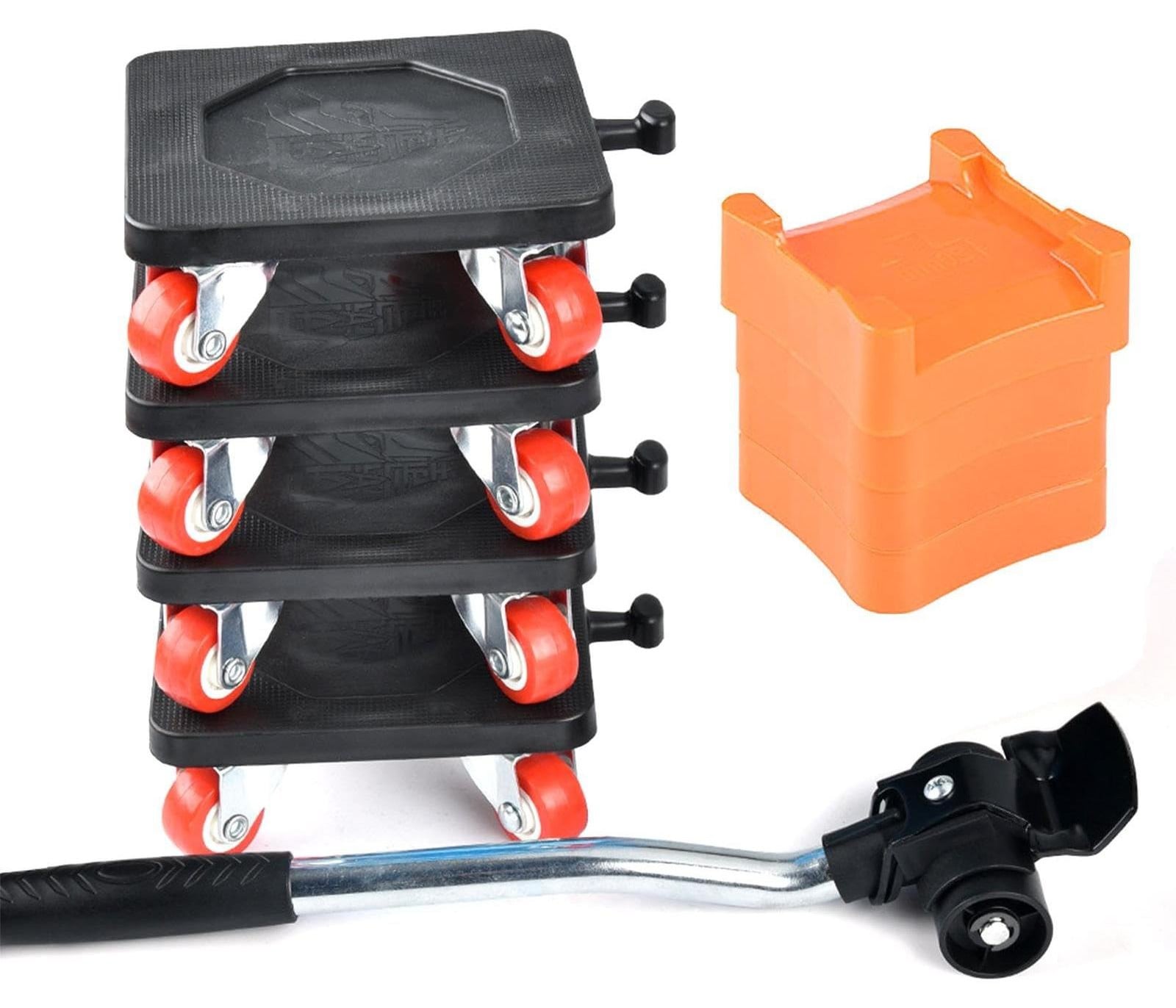Meubellifter met 4 wielen en schuifregelaars voor zware belasting