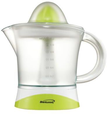 Brentwood 1.2 Lt. Citrus Juice Extractor