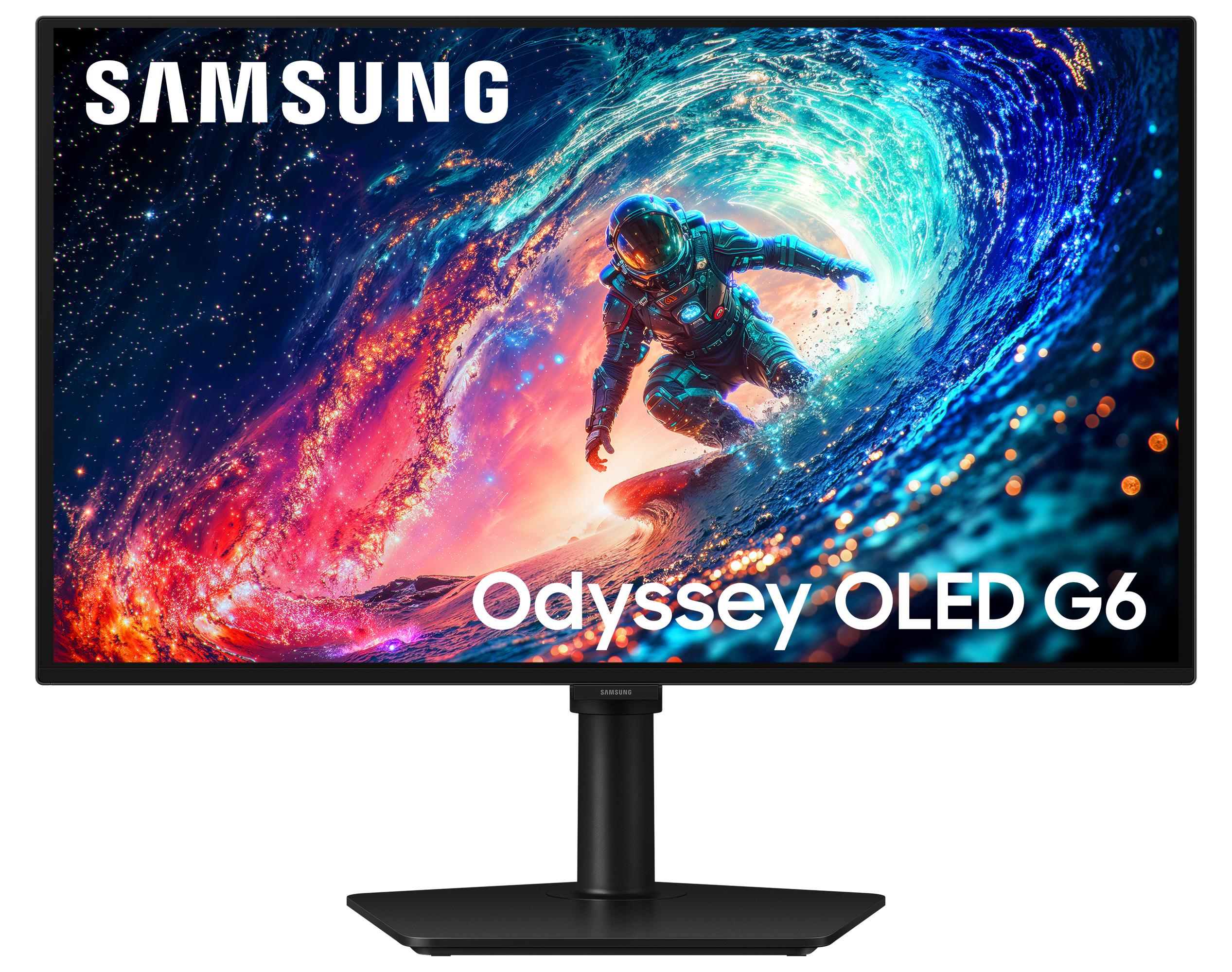 Samsung G61SH, 68,6 cm (27"), 2560 x 1440 Pixel, Quad HD, OLED, 0,03 ms, Schwarz