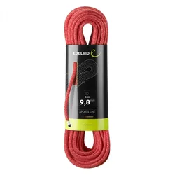 EDELRID Boa 9,8mm red 200 Kletterseil rot - 40