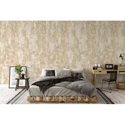 Vliestapete LIVING WALLS "LIMITED – Vintage Holzpaneele Fototapete", beige, B:1,59m H:0m L:2,8m, Vlies, Tapeten, Verwitterte Holzplanken mit authentischer Patina