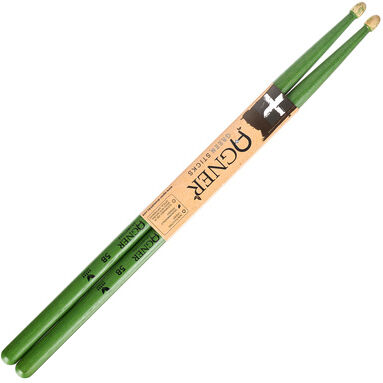 Agner 5B Green Sticks Grün lackiert
