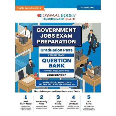 Oswaal Government Exams Question Bank Graduation Pass | General English | for 2024 Exam, Taschenbuch von Oswaal Editorial Board, Oswaal Books And