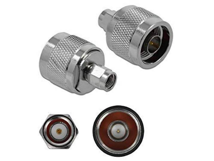 DELOCK Adapter N stekker naar RP-SMA stekker 10GHz