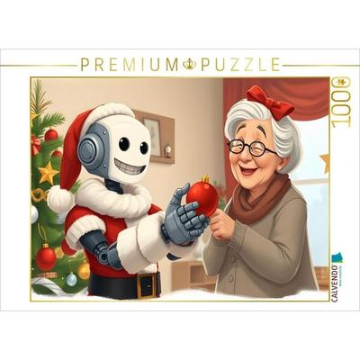 CALVENDO Puzzle Er hängt die Kugeln perfekt ich mache sie charmant schief | 1000 Teile Lege-Größe 64x48cm Foto-Puzzle für glückliche Stunden