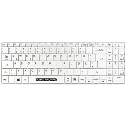 Man & Machine Europe manmachi man&machine keyboard its cool weiss hygienetastatur.usb.99 tasten.de (DE, Kabelgebunden), Tastatur, Weiss