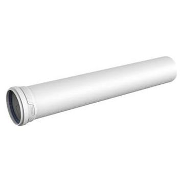 Wavin AS+ afløbsrør 160x500 - med muffe, hvid, PP-M (3080046)