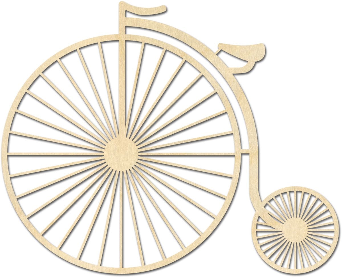 Geometrische Fiets Vormen Wanddecoratie voor Volwassenen
