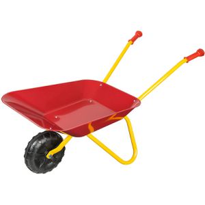 Idena Kinderwerkzeug 7131707, Schubkarre, rot, Tragkraft 30 kg