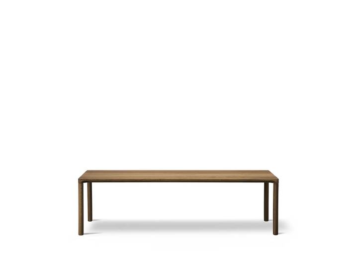 Fredericia Furniture Piloti 6715 Couchtisch Räucher-Eiche-Höhe 41 cm