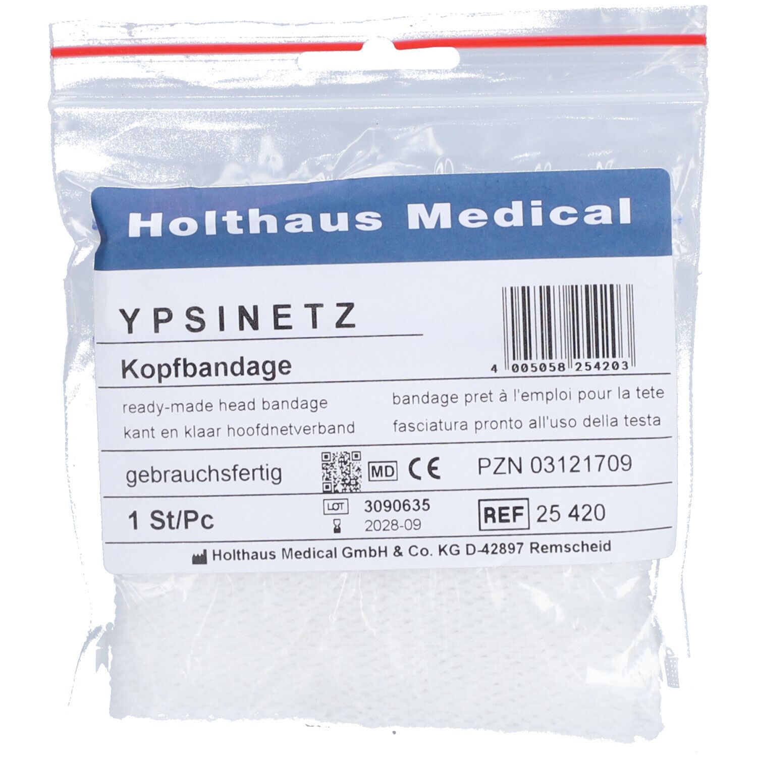 Ypsinetz Kopfbandage 1 St Verband