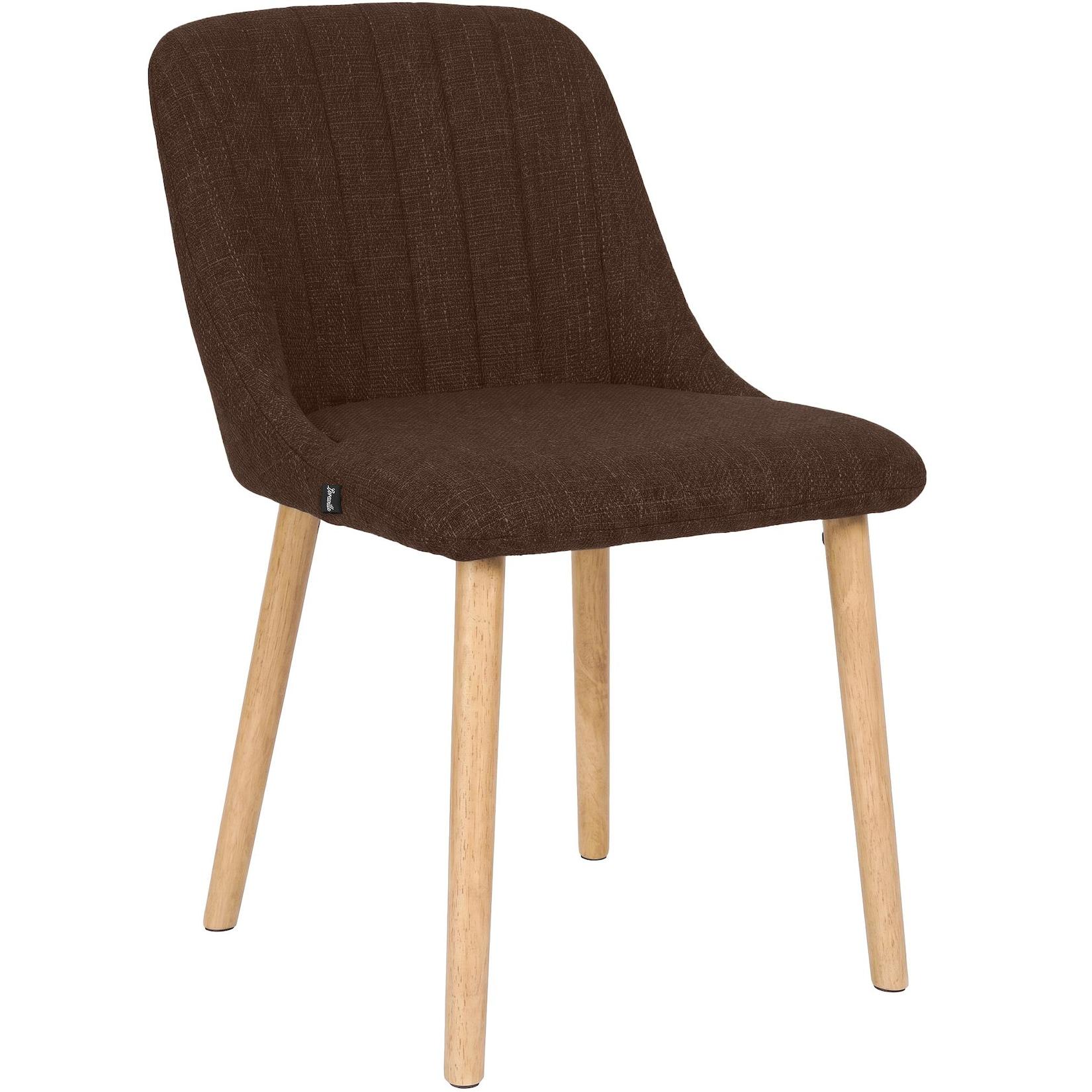 CLP Esszimmerstuhl Arie Stoff Farbe: braun