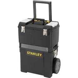 STANLEY 1-93-968 Stanley Mobile Work Centre - Koffer mit Rollen Werkzeugkasten unbestückt Schwarz