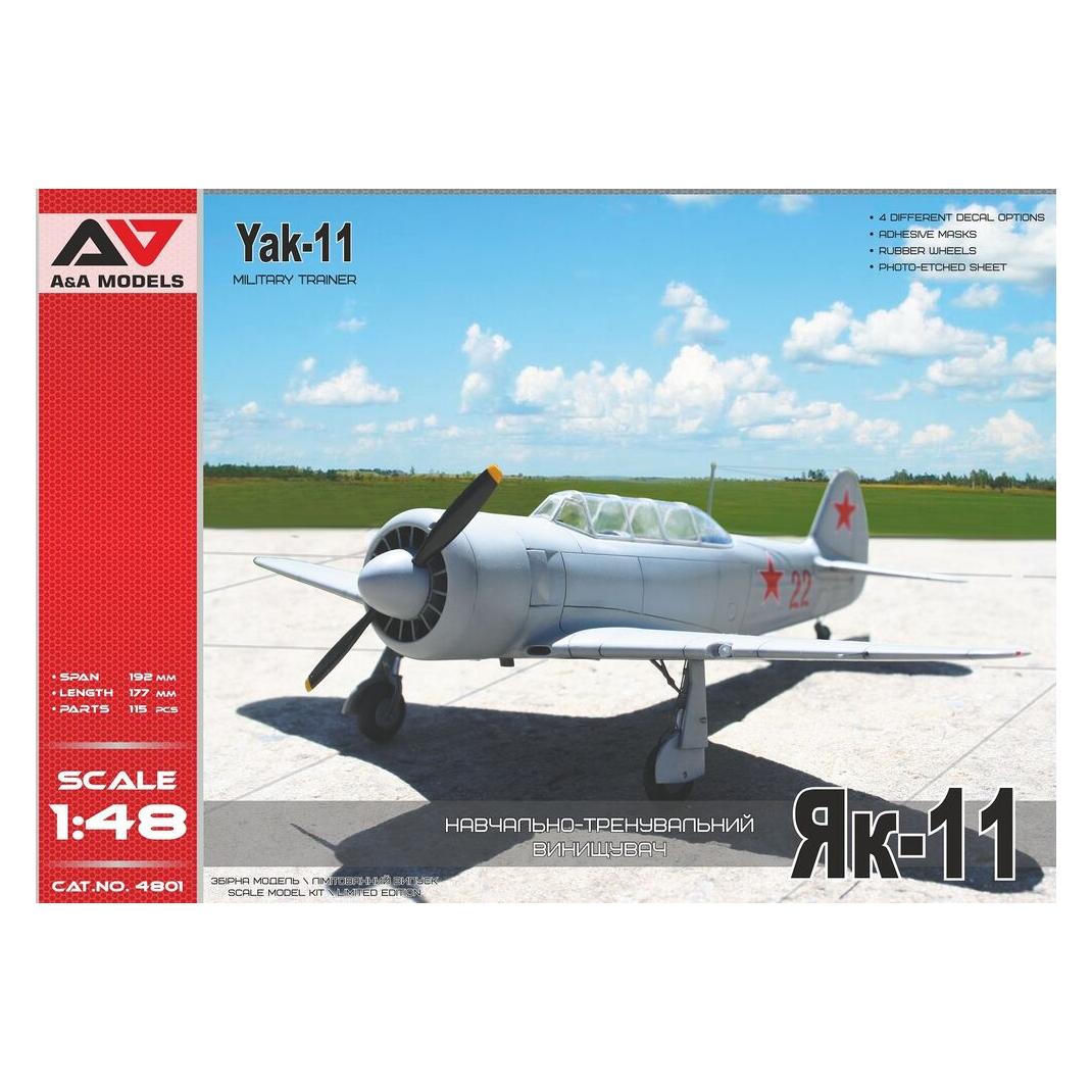 A&A Models Yak-11 Military trainer (AAM4801)