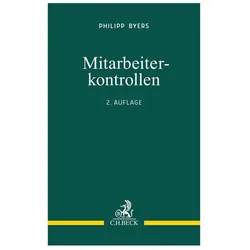 Byers:Mitarbeiterkontrollen, Fachbücher von Philipp Byers