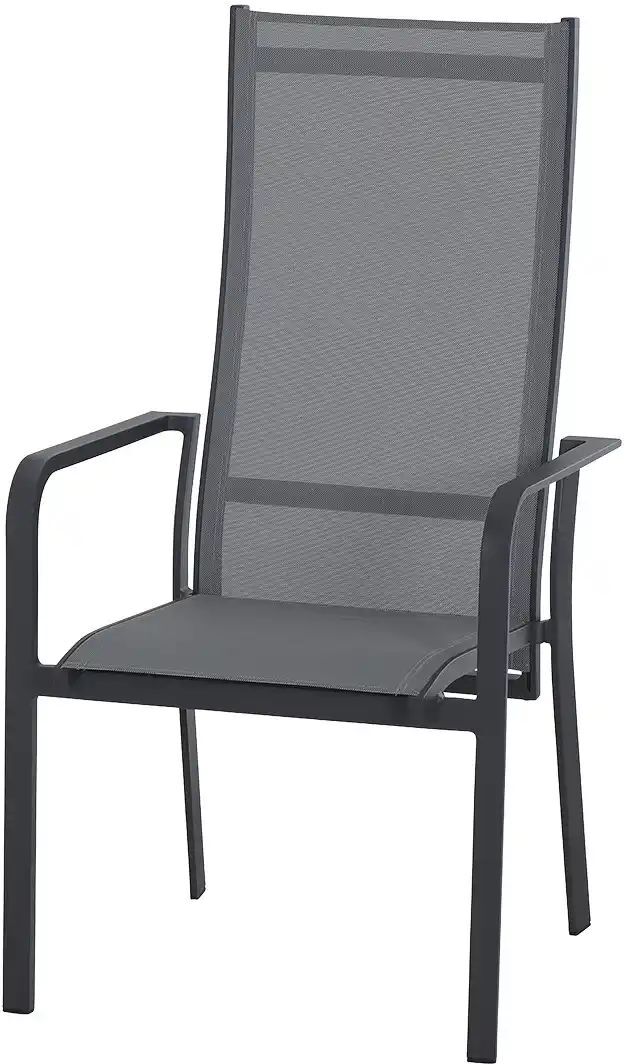 Siena Garden Dining Move Sessel  Carlton ¦ grau ¦ Maße (cm): B: 60 H: 113 T: