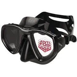 Seac Sub Tauchmaske CLEAR - antifog - Schwarz/Schwarz