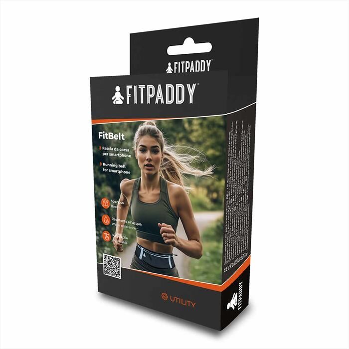 FITPADDY Marsupio Sportivo Impermeabile Fitbelt-nero