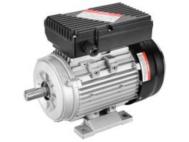 VEVOR 0,75 kW Elektromotor 1400 U/min, AC 220~240 V 5,45 A, 80, B3-Rahmen, Luftkompressormotor einphasig, 19 mm Keilwelle, Rechts-/Linkslauf für landwirtschaftliche Maschinen und allgemeine Geräte