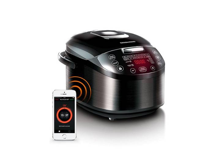 Redmond Multikocher SkyCooker RMC-M800S RU 5 L 900 W 48 Programme Bluetooth Keramik, 900 W