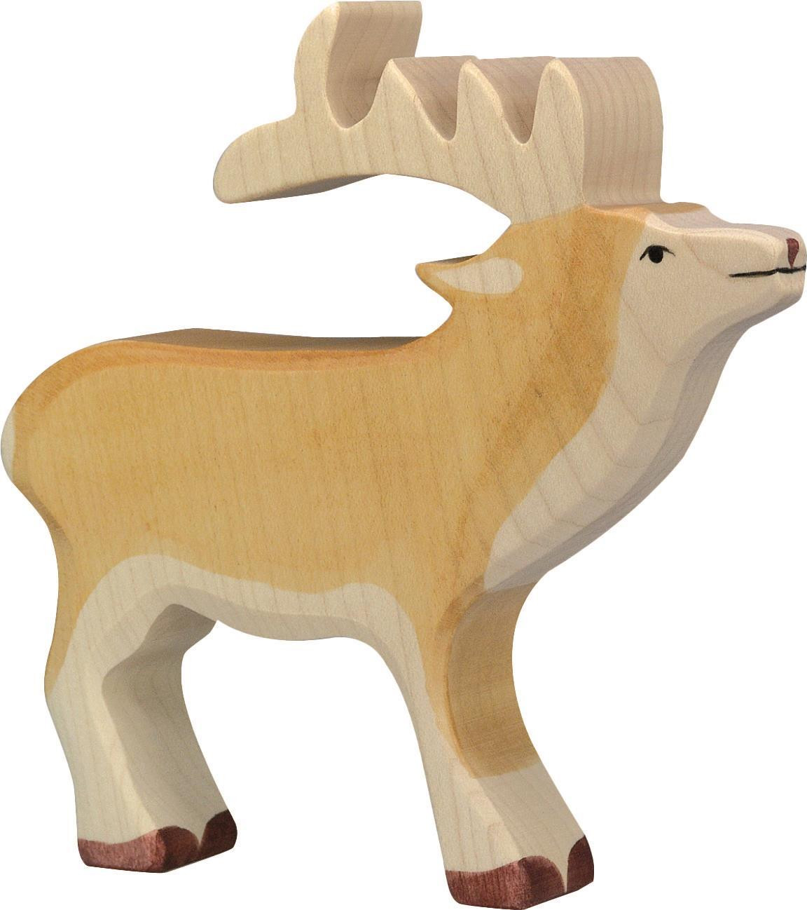 Holztiger herten
