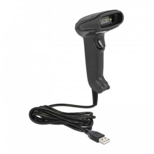 Delock USB Barcode Scanner 1D und 2D mit Anschlusskabel - German Version