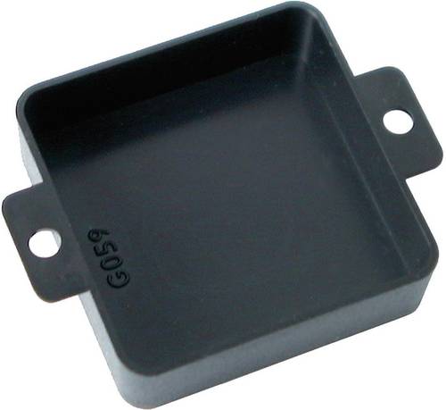 Kemo G059 Modul-Gehäuse 40 x 40 x 12 Kunststoff Schwarz