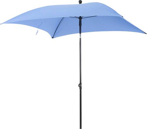 Siena Garden City Schirm 180x180 blau V69439 Ampelschirm