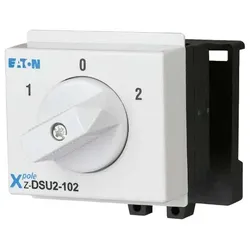 Eaton (Installation) Drehschalter 2-polig, UM, 1 -0 - 2 Z-DSU2-102