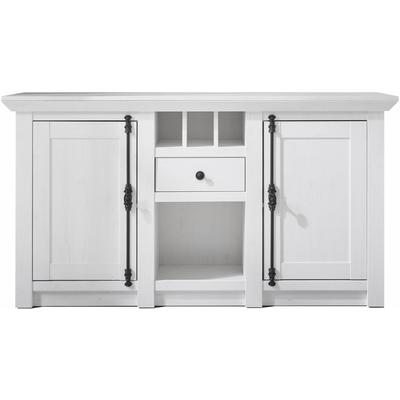 Sideboard HOME AFFAIRE "California", weiß, B:152cm H:83cm T:45cm, Holzwerkstoff, Sideboards, Sideboard