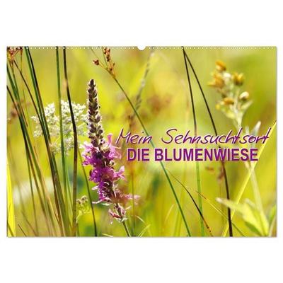 Mein Sehnsuchtsort, die Blumenwiese (Wandkalender 2027 DIN A2 quer), CALVENDO Monatskalender